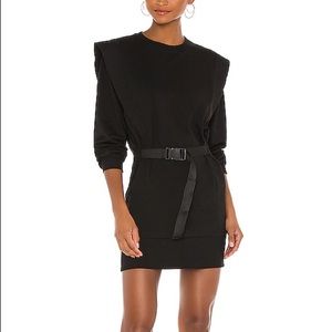 NWT Lovers & Friends Eli Shoulder Pad Mini Dress